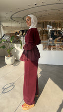 Burgundy Layer Set