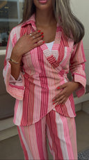 Summer missoni pink set