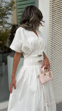 Belted dress