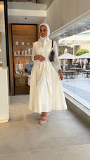 White summer dress