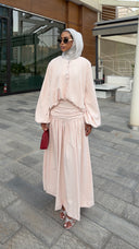 Blush Drape Set