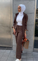 Brown Check Set