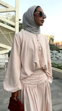 Blush Drape Set