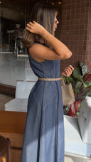 Denim dress
