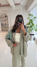 Baggy olive set