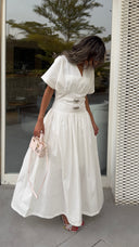 Belted dress