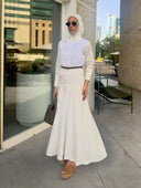 Creamy dress