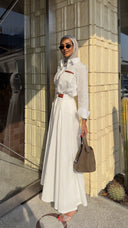 Pure White Dress