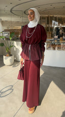 Burgundy Layer Set