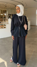 Navy layer set