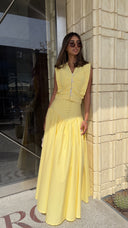 Lemon Drape Set