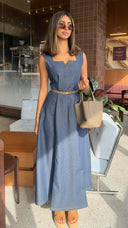 Denim dress