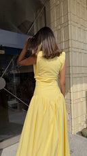 Lemon Drape Set