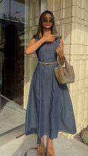 Denim dress