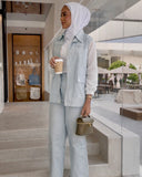 Summer light blue set