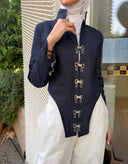 Navy Veil set