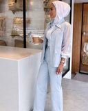 Summer light blue set