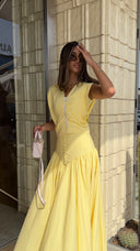 Lemon Drape Set