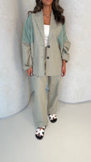 Baggy olive set
