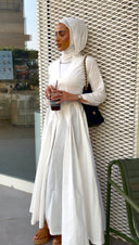 White edit dress