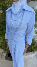 Fitted Shirt Dress