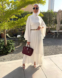 Dusty white Maxi set
