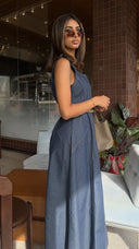 Denim dress