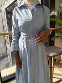 Blue summer dress