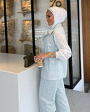 Summer light blue set