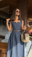 Denim dress